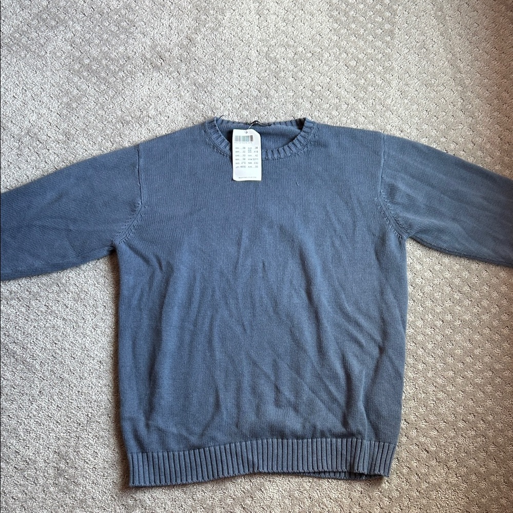 brandy melville dark royal blue oversized sweater